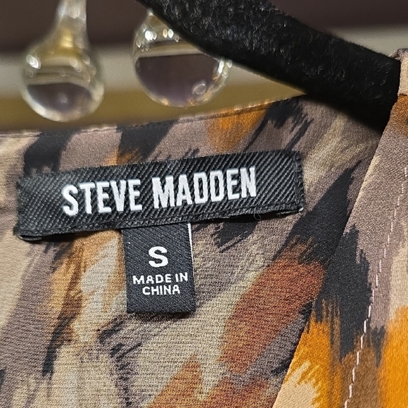 Steve Madden Multicolor Long Sleeve Dress Flattering Style - Picture 2 of 16